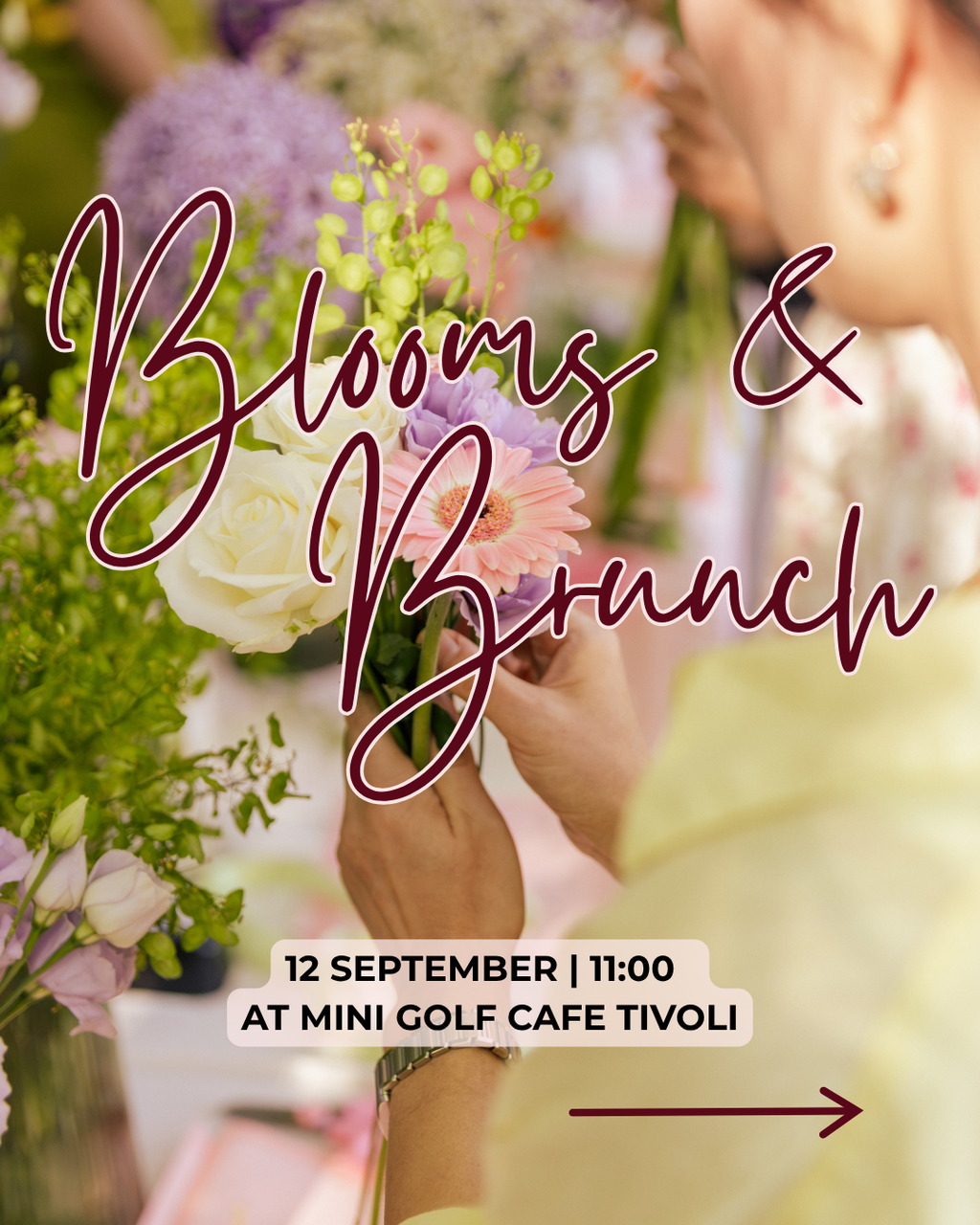 Blooms & Brunch | 12 September | 11:00
