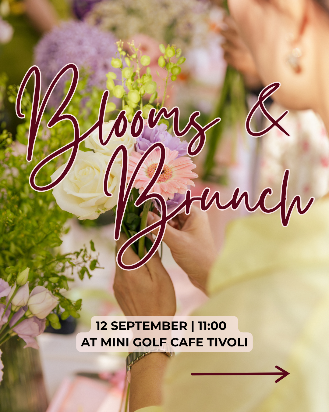 Blooms & Brunch | 12 September | 11:00